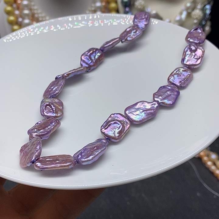 未镶嵌颈饰淡水珍珠