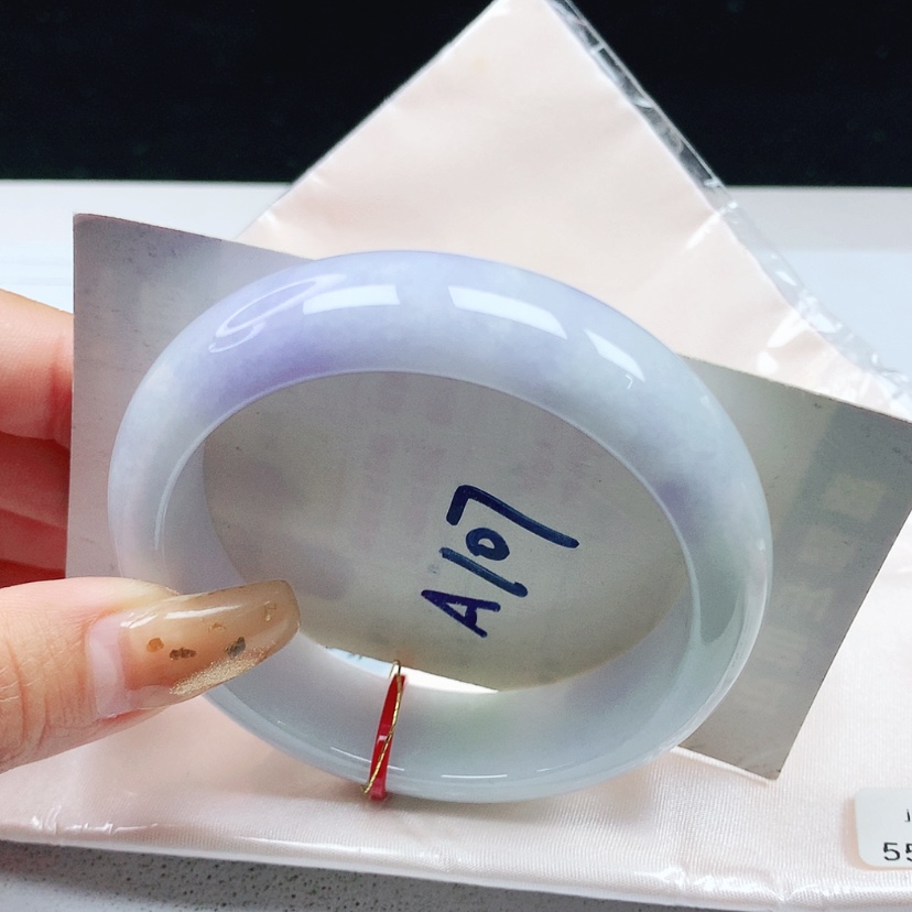 【闪购商品】翡翠手镯未镶嵌 正圈55+ 轮胎镯