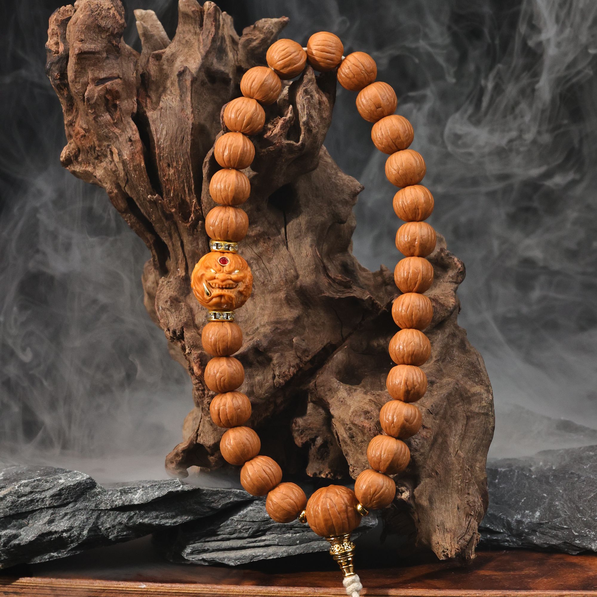 【狂野南瓜手串】原皮猴头核桃手串不服一切专属野路子猴头全品