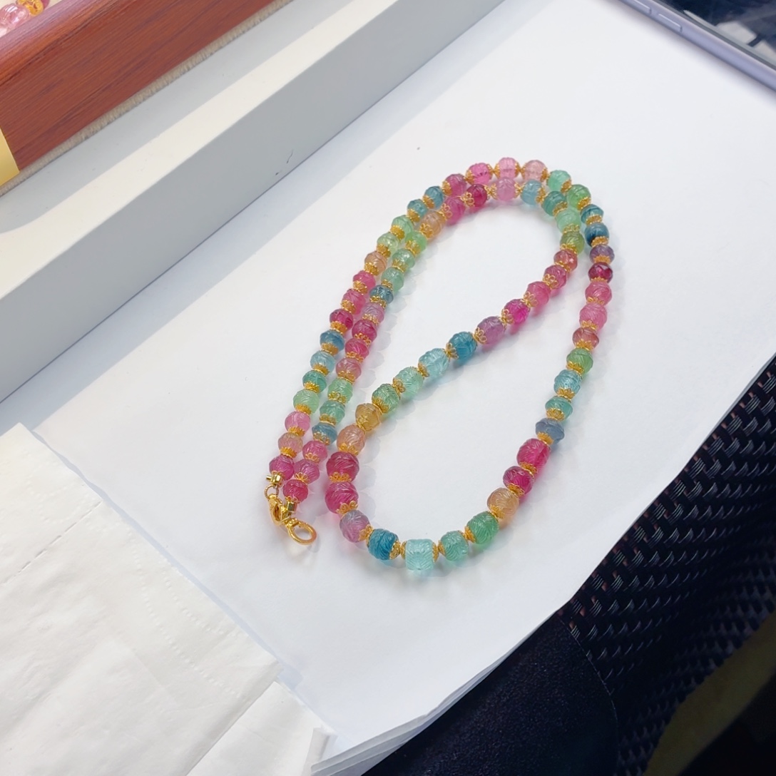 碧玺项链未镶嵌碧玺项链