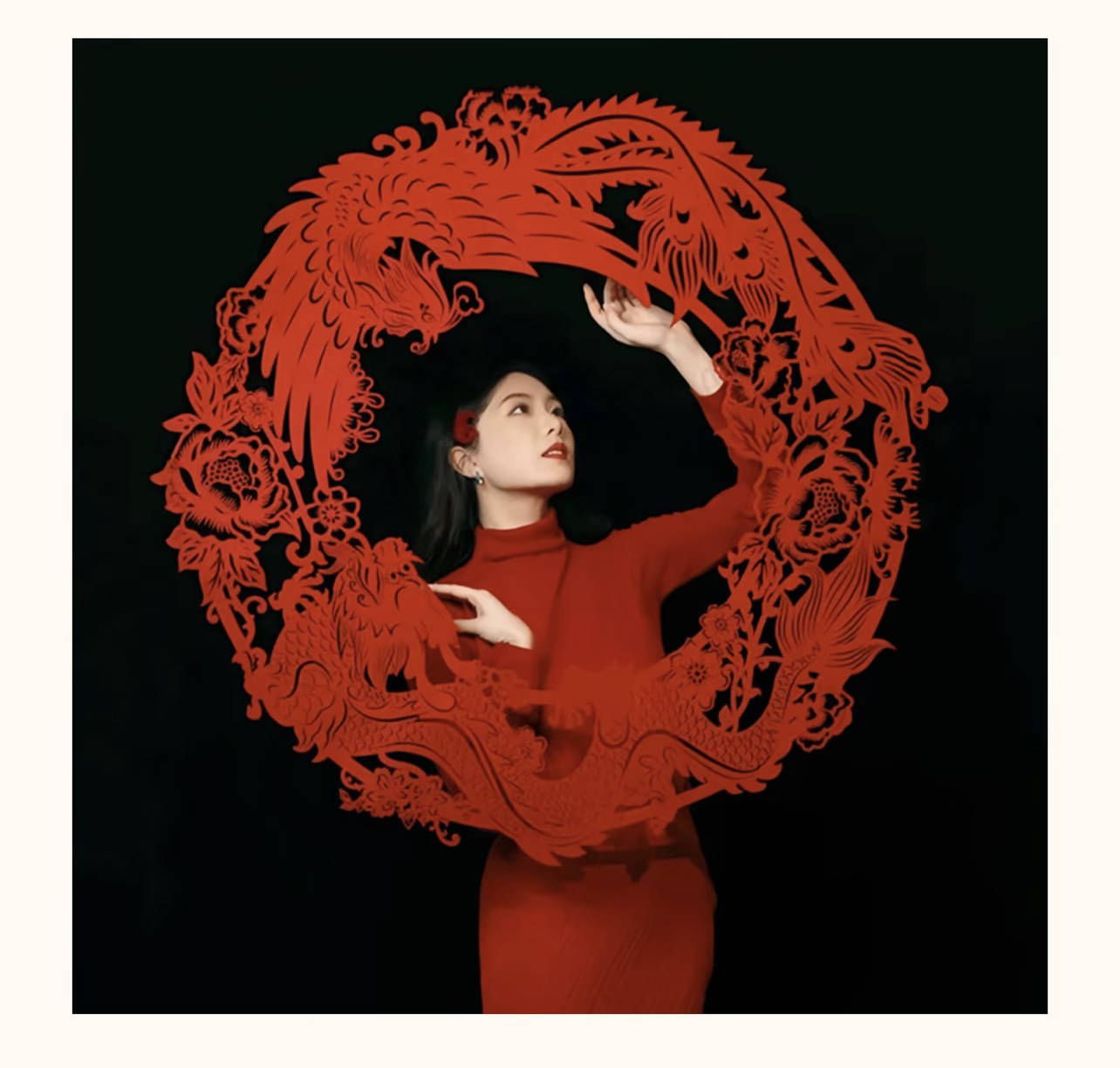 国风新中式喜字贴镂空婚房床头装饰布置订婚结婚新娘晨袍拍照道具