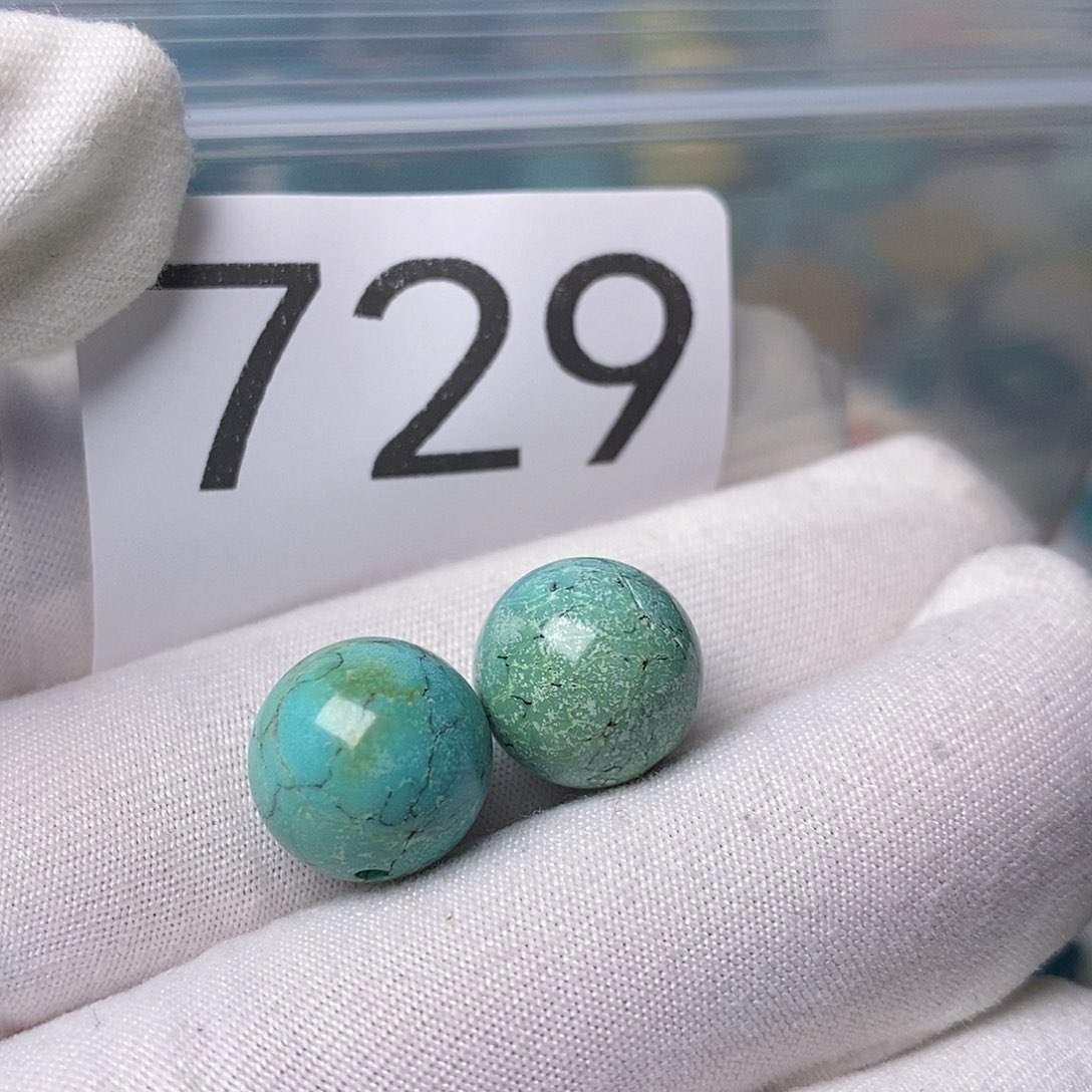 绿松石珠宝半成品未镶嵌