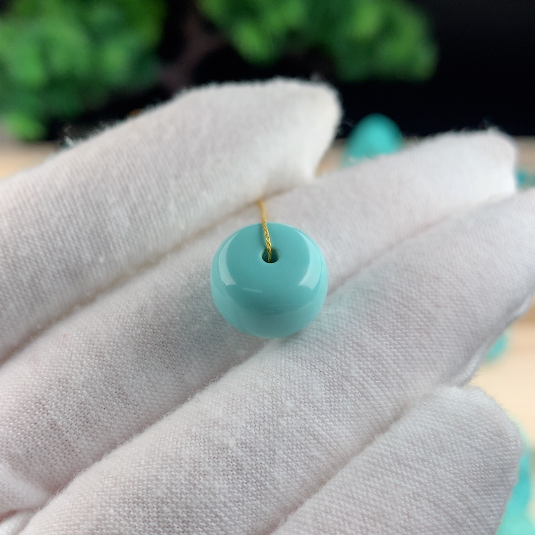 【闪购商品】绿松石配珠卡12.5未镶嵌