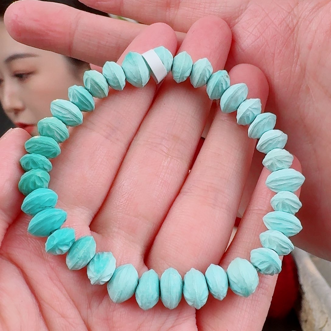 绿松石珠宝奇石未镶嵌