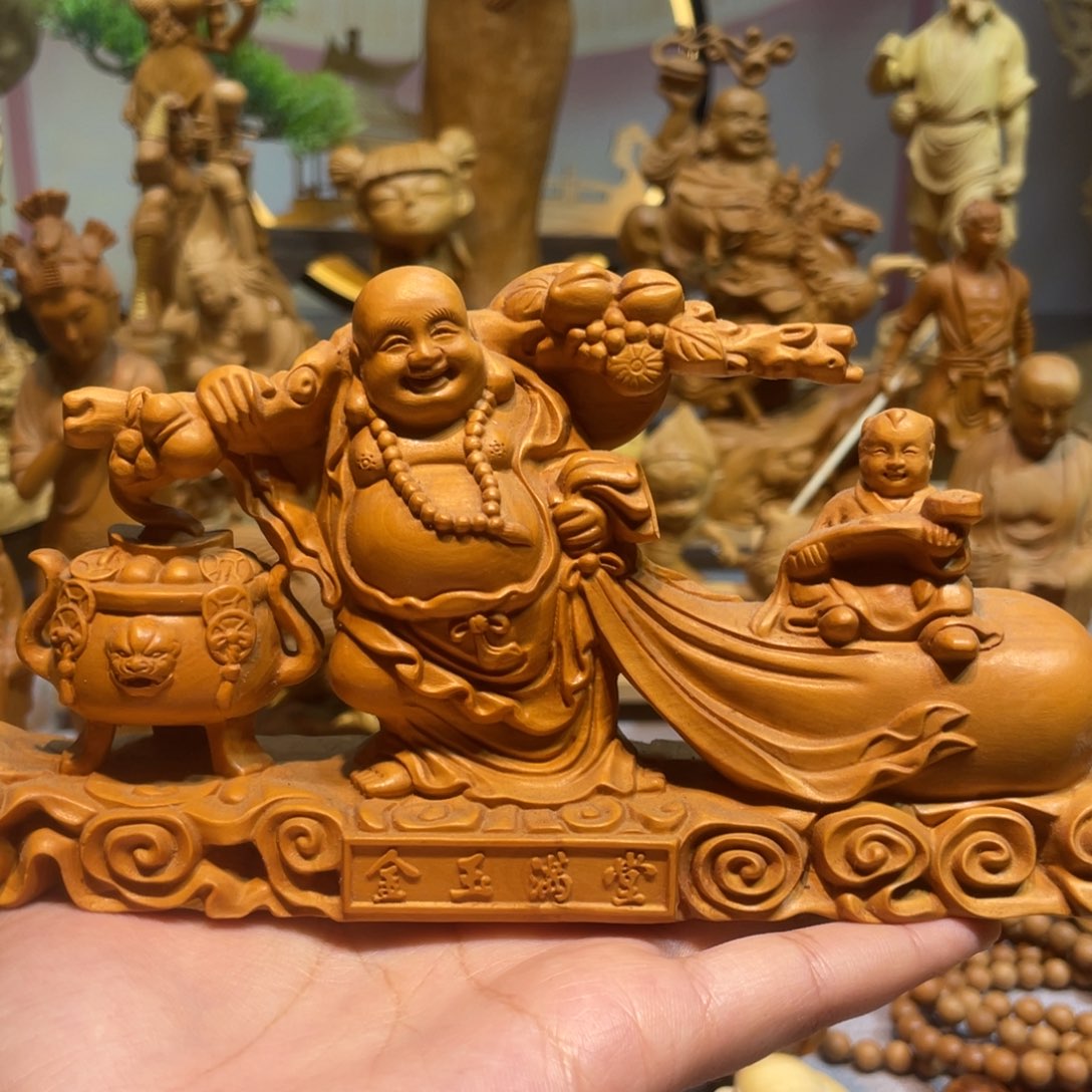 黄杨木黄杨木金玉满堂