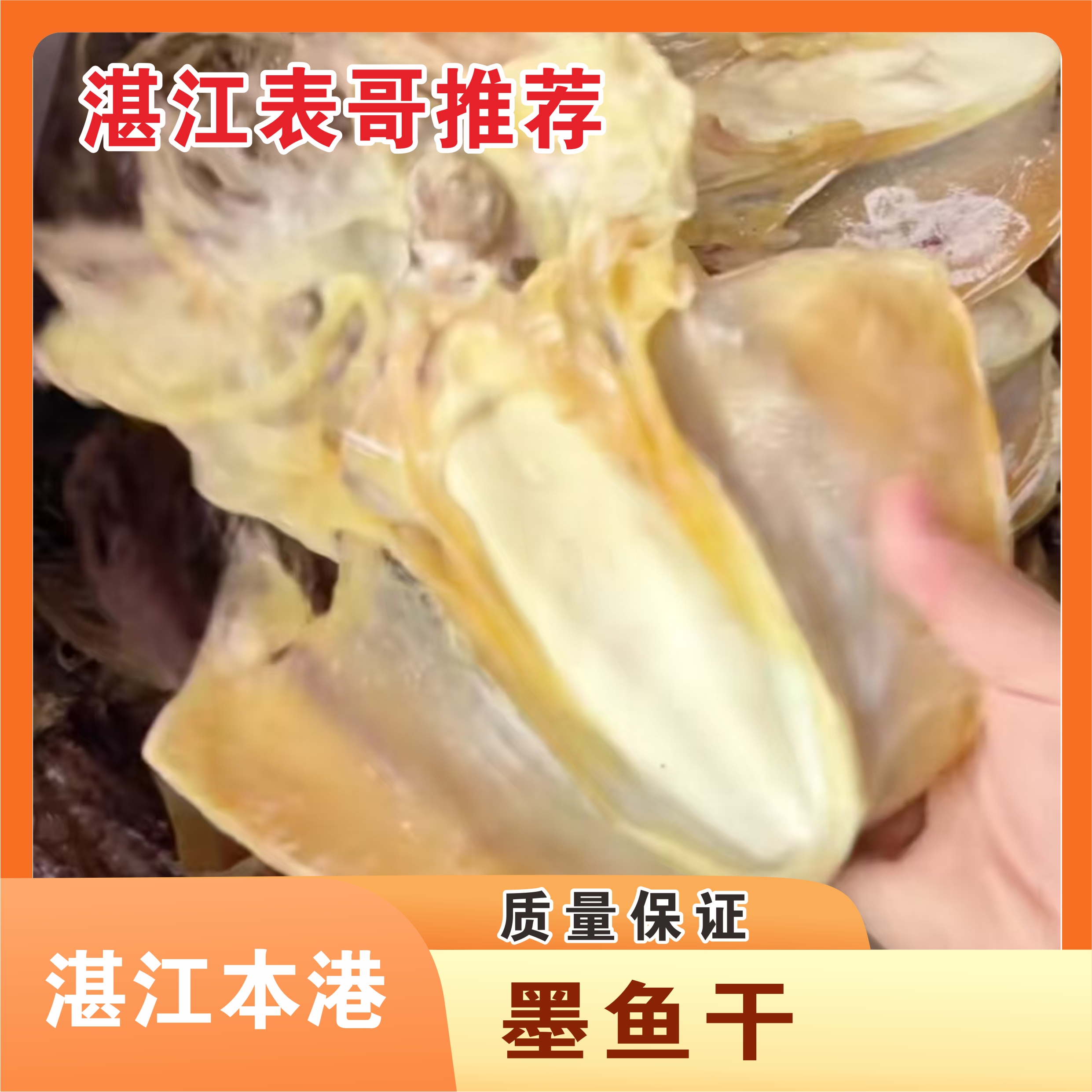 湛江墨鱼干大号淡晒目鱼乌贼干货煲汤排骨汤海鲜佳品墨鱼干煲汤