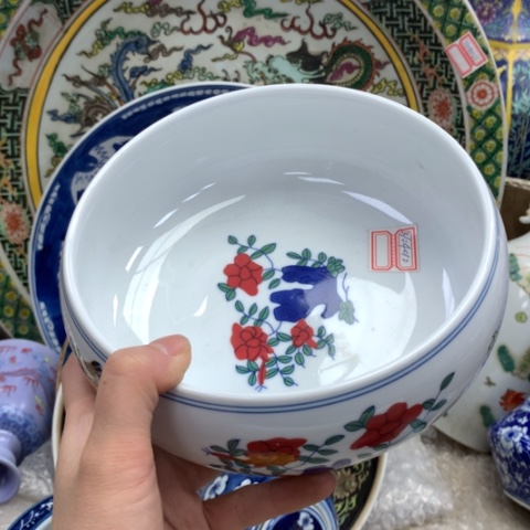 瓷片瓷器摆件瓷器摆件