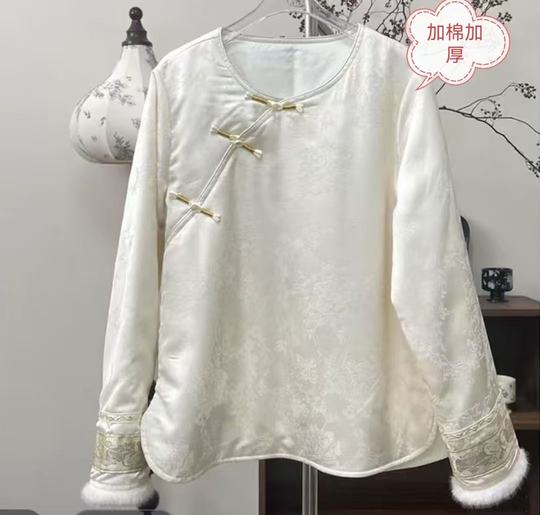 089新款 国风打底上衣秋冬百搭女装时尚女士