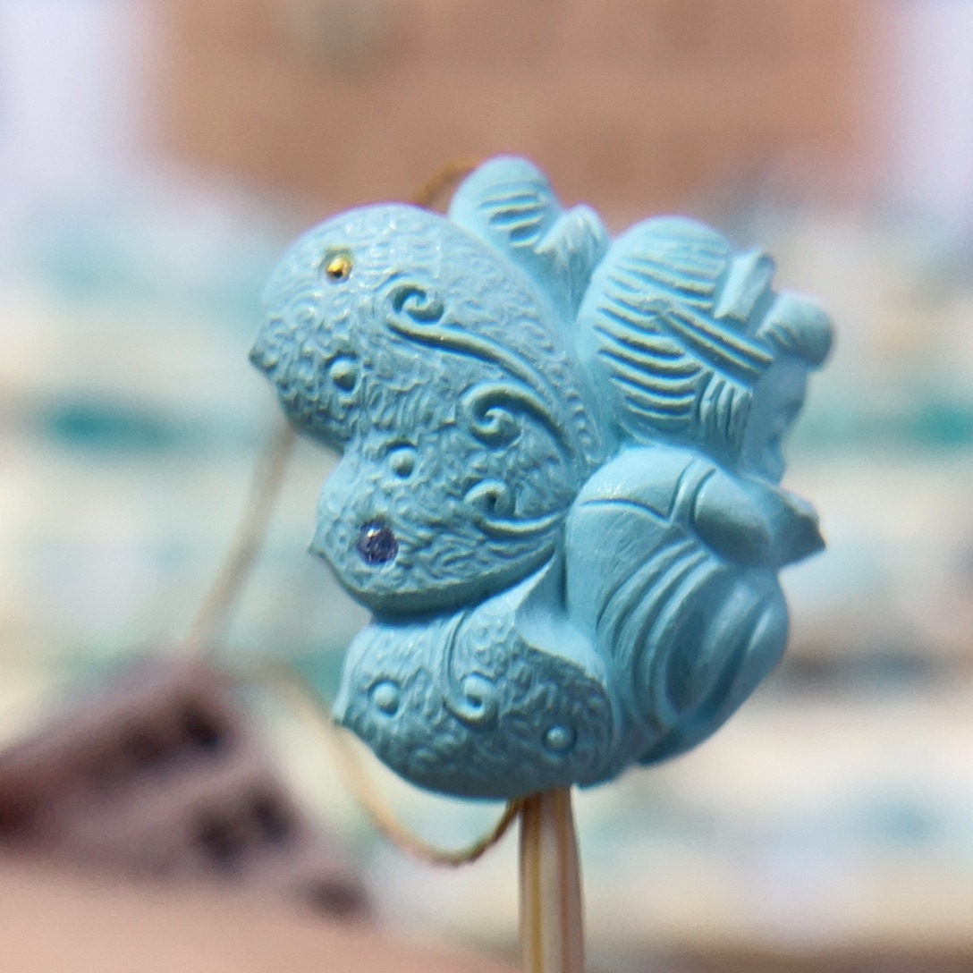 绿松石珠宝奇石未镶嵌