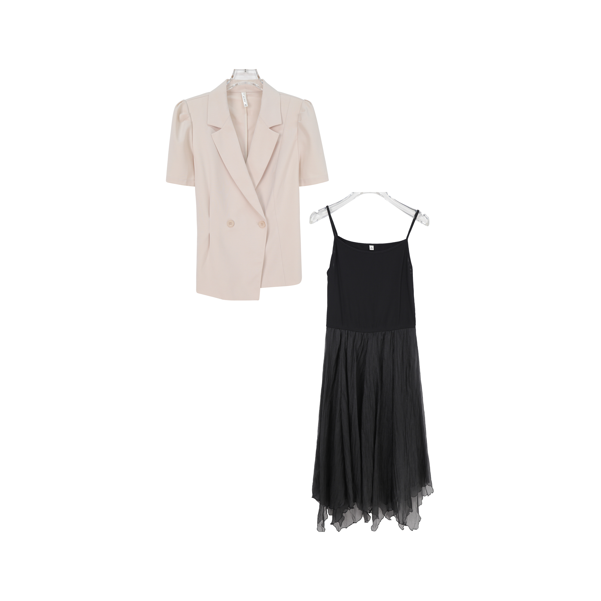 新款女装优雅气质名媛西装外套连衣裙两件套Z265