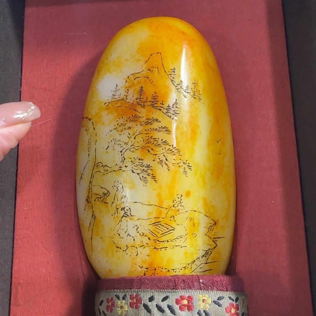 和田玉挂件未镶嵌