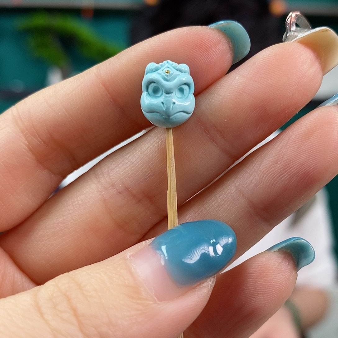 绿松石珠宝奇石未镶嵌