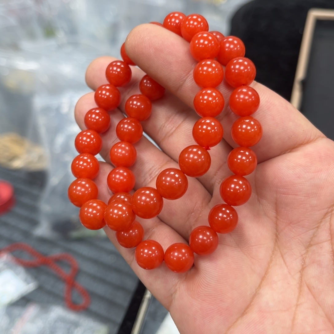 南红玛瑙未镶嵌颈饰多样性发货（拍一发一）