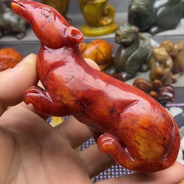 未镶嵌蛇纹石玉颈饰