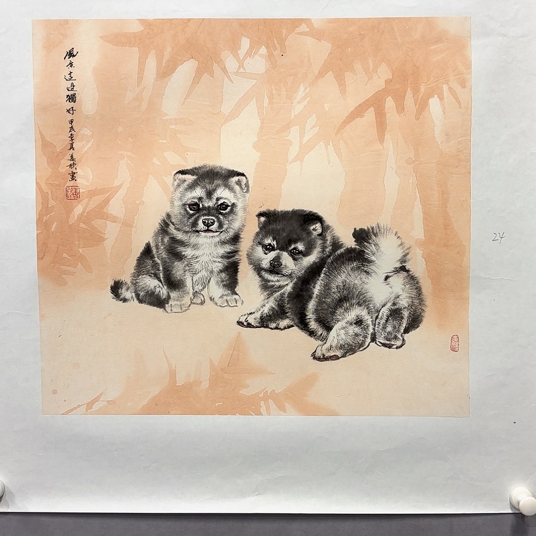 国画国画纯手绘作品请放心去藏