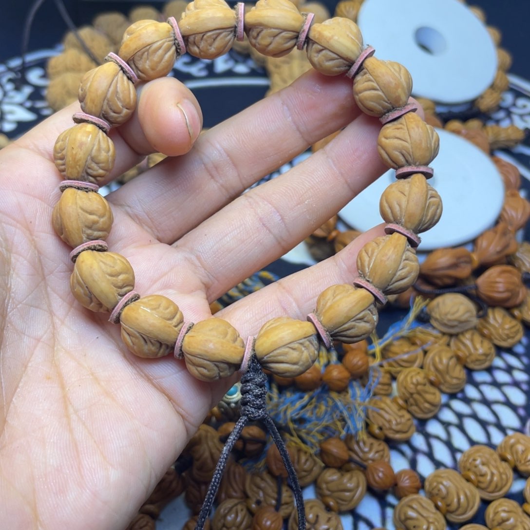 桃核吊坠龙纹桃核15