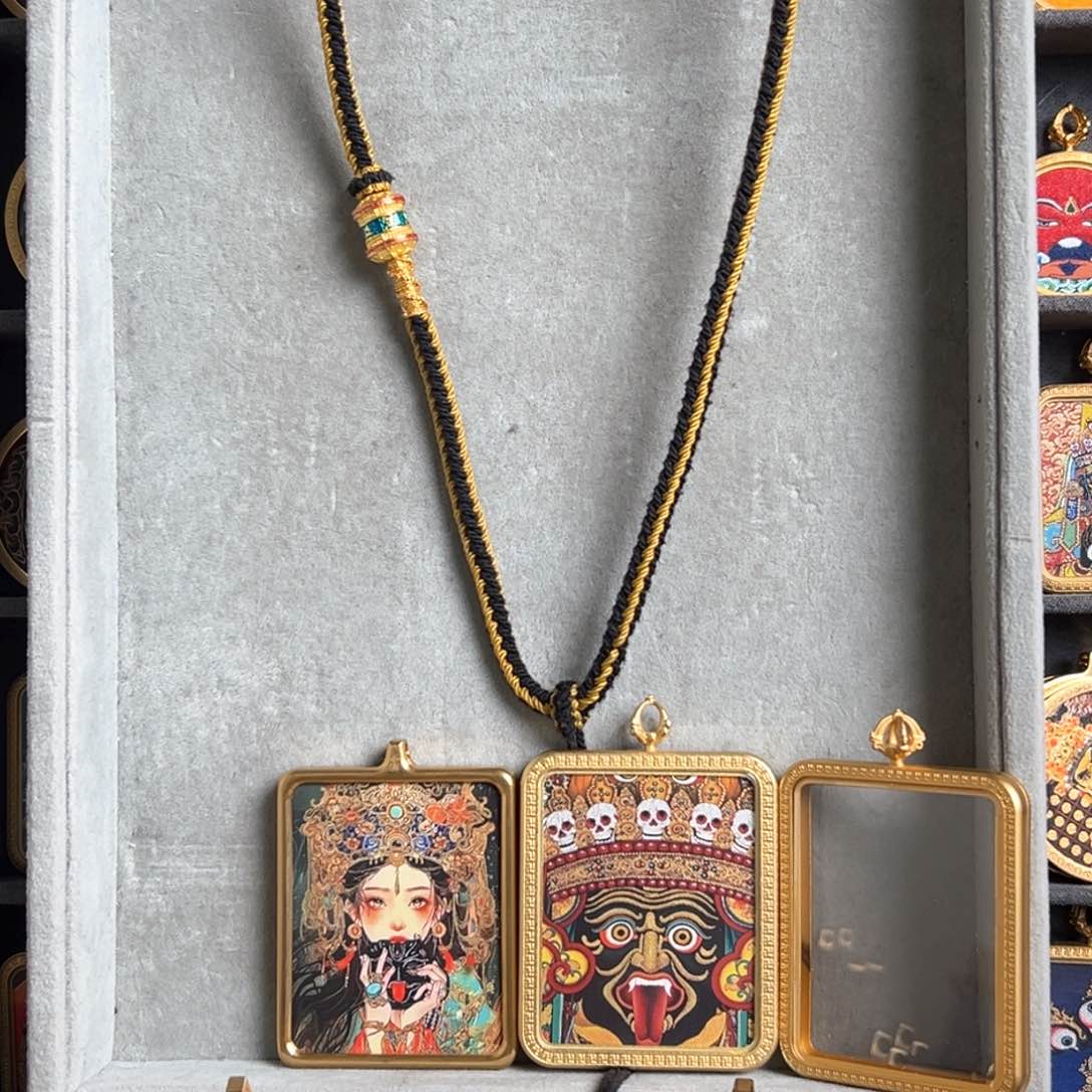 吊坠香****拿双面铜壳双面铜壳