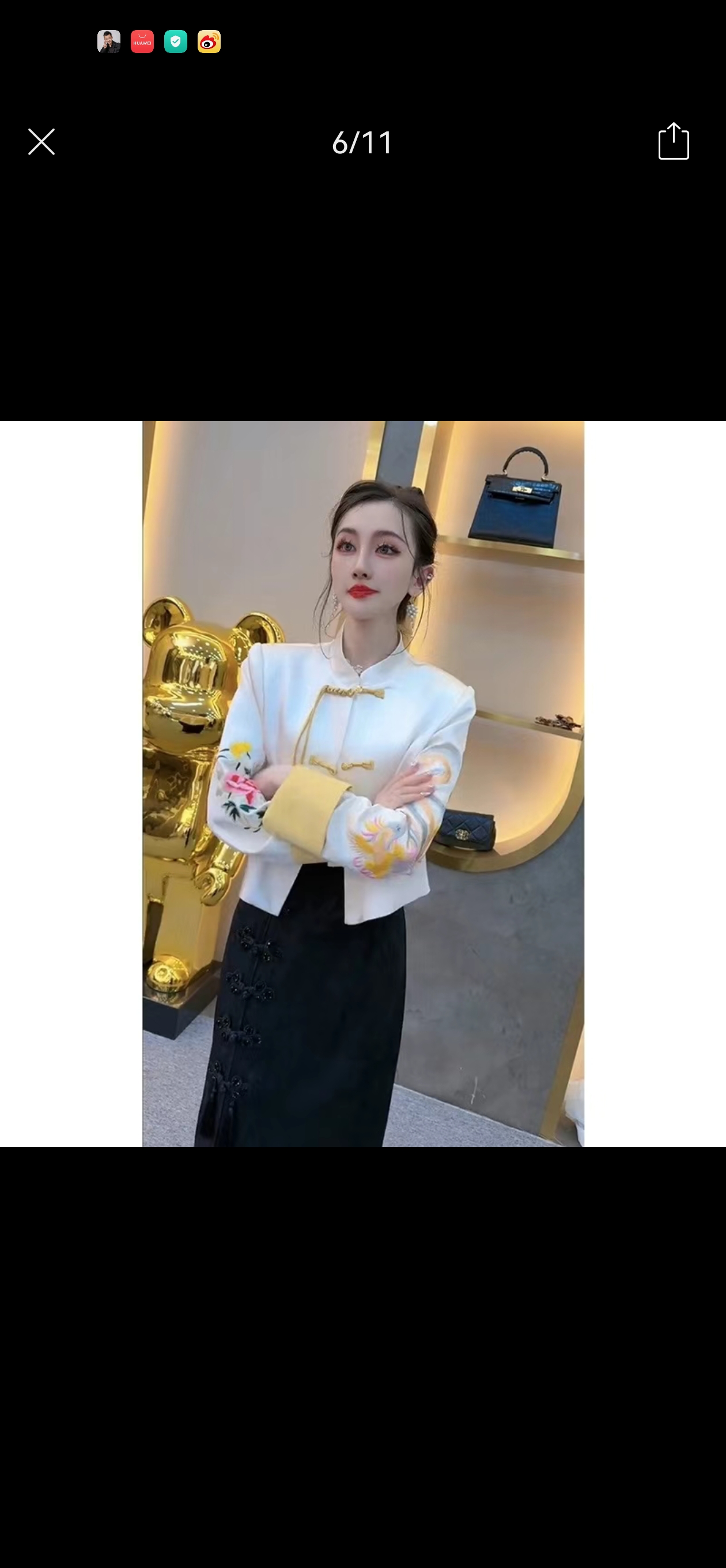 新中式国风外套女时尚气质盘扣短款上衣2025春季新款唐装上衣。