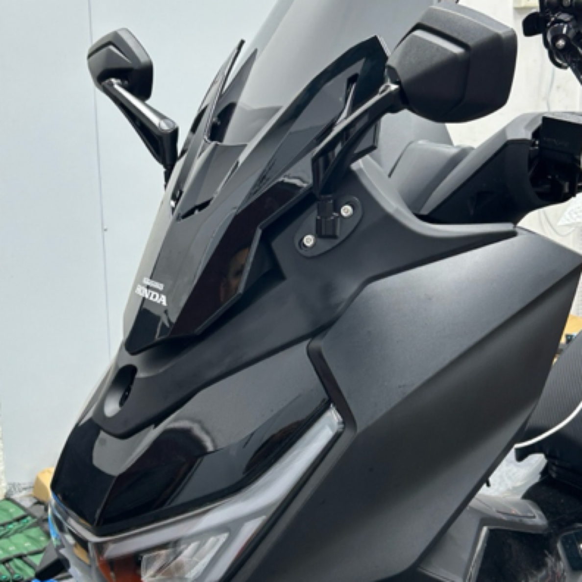 （副厂长出品） NS150gx 小佛沙前移风挡保护扰流