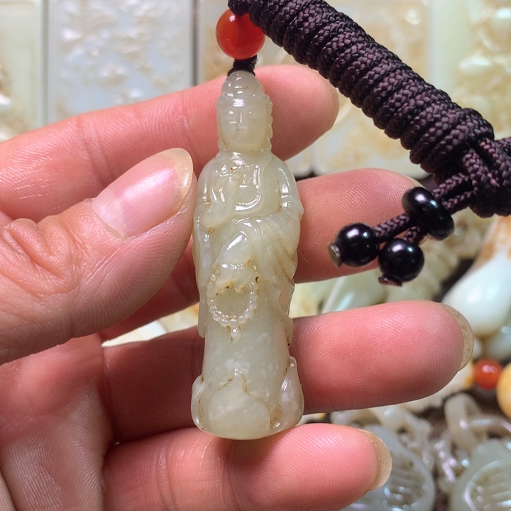 和田玉挂件未镶嵌惯****风