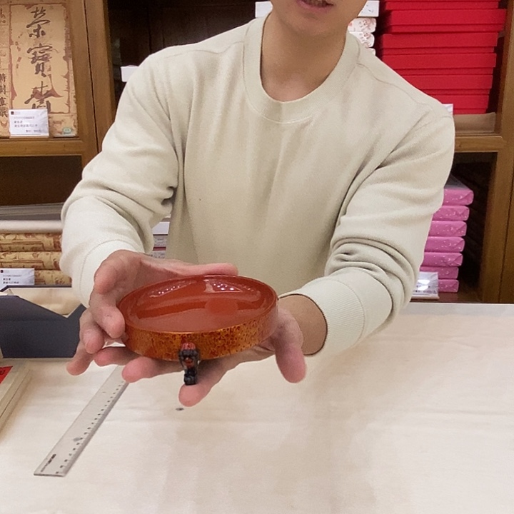 荣宝斋定制大漆笔掭