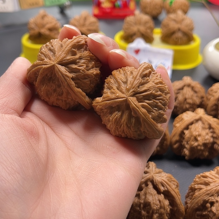 趣***醒文玩核桃吊坠拼接白奔