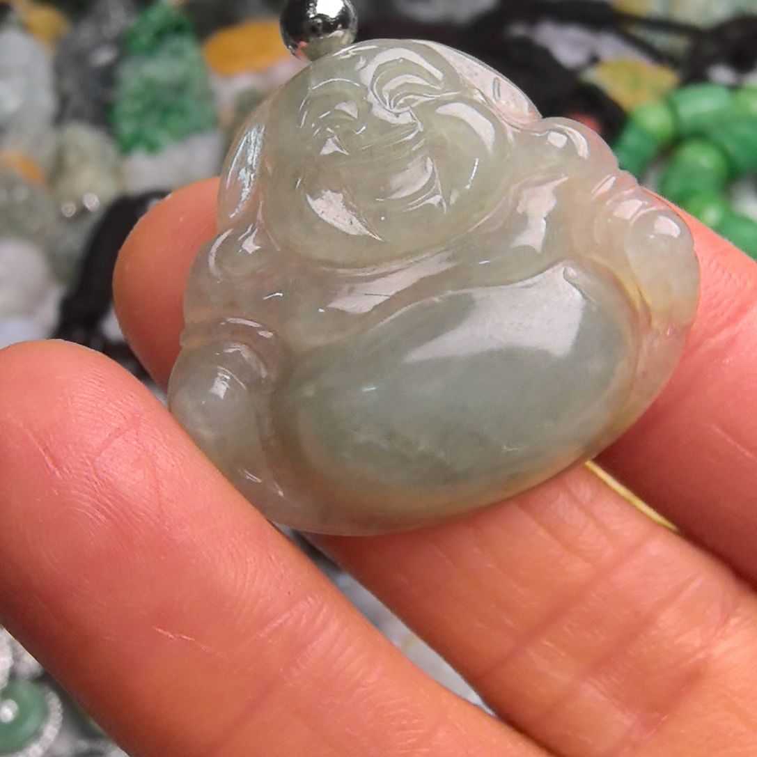 翡翠颈饰未镶嵌吊坠