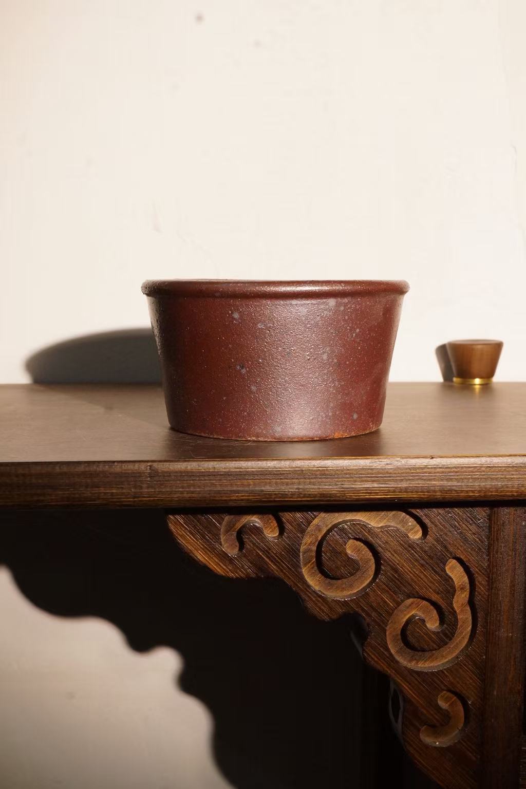 {烟火}系全手工柴烧底槽清圆杯120cc