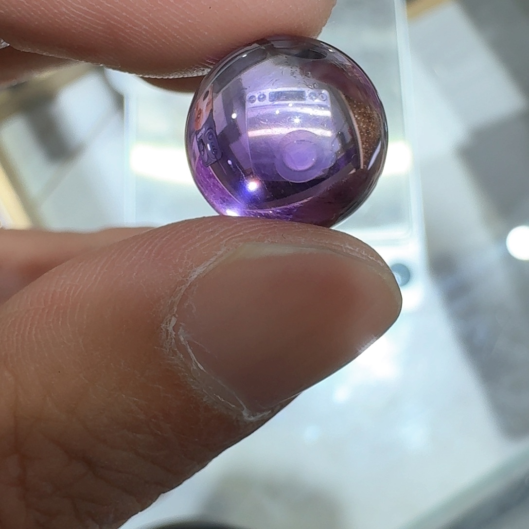 水晶打孔不退换未镶嵌