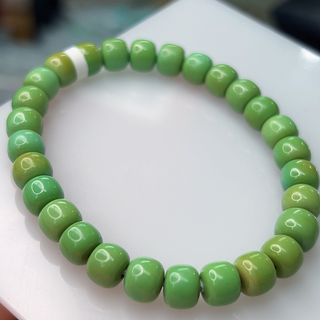 绿松石珠宝奇石未镶嵌小**白