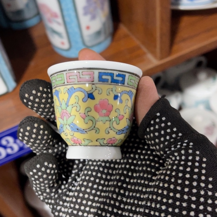 醴陵高温瓷器手绘50毫升