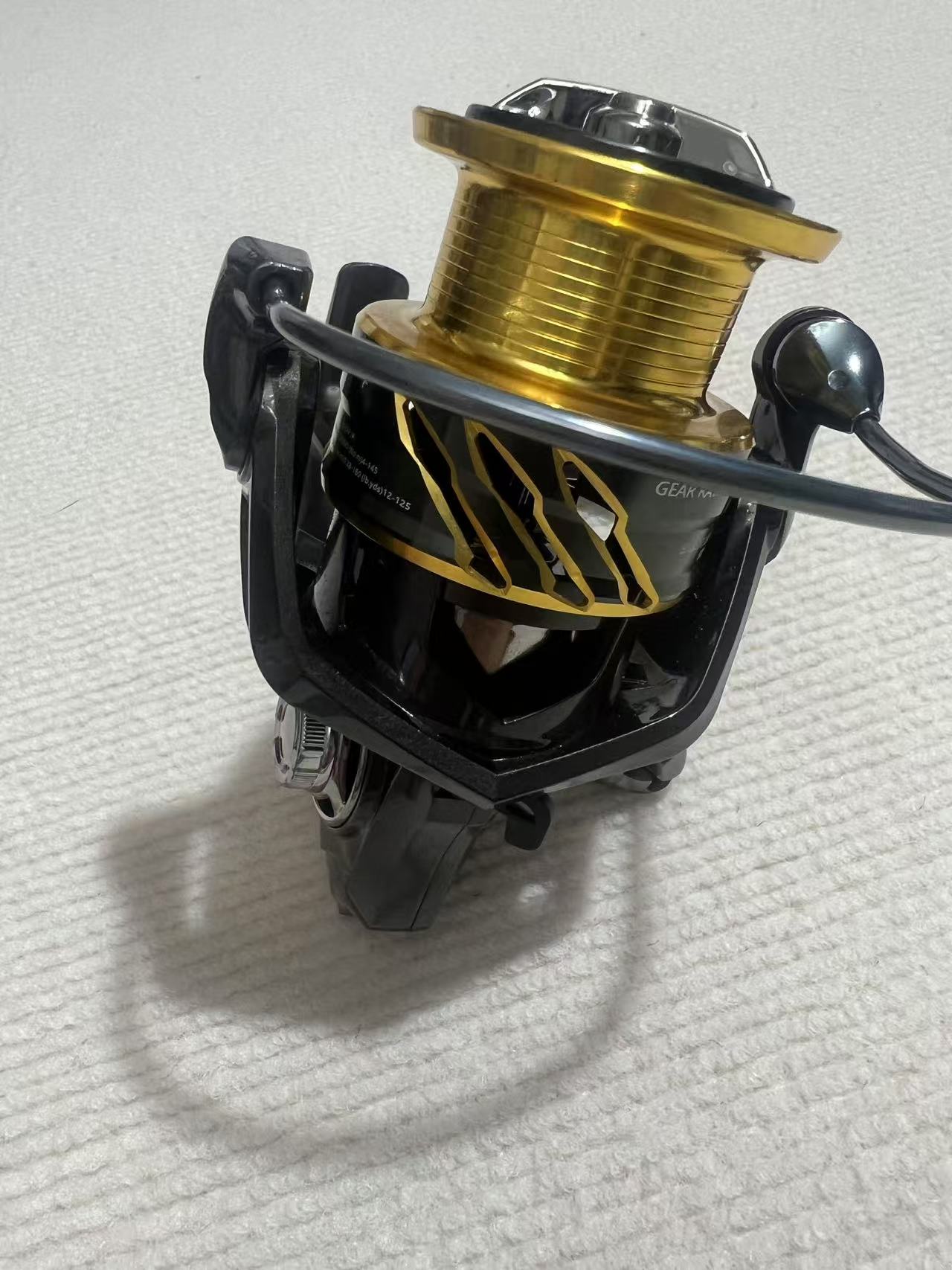 旋入式折叠摇臂超轻量金属远投纺车轮适用于江河水库海钓路亚