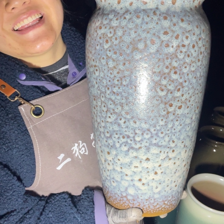 紫砂花盆口20高41正品正品