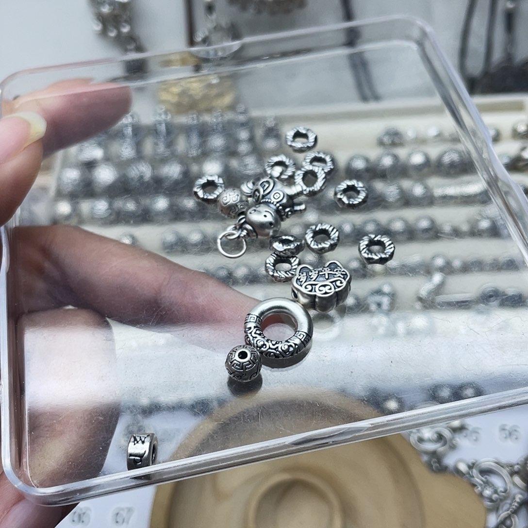 足银足银999小配件编手链