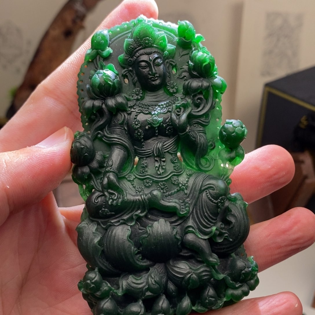 定制翡翠未镶嵌支*翡翠