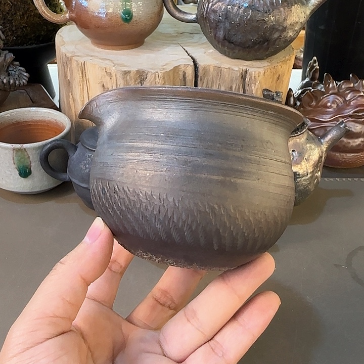 粗砂茶壶柴烧新品福利多多