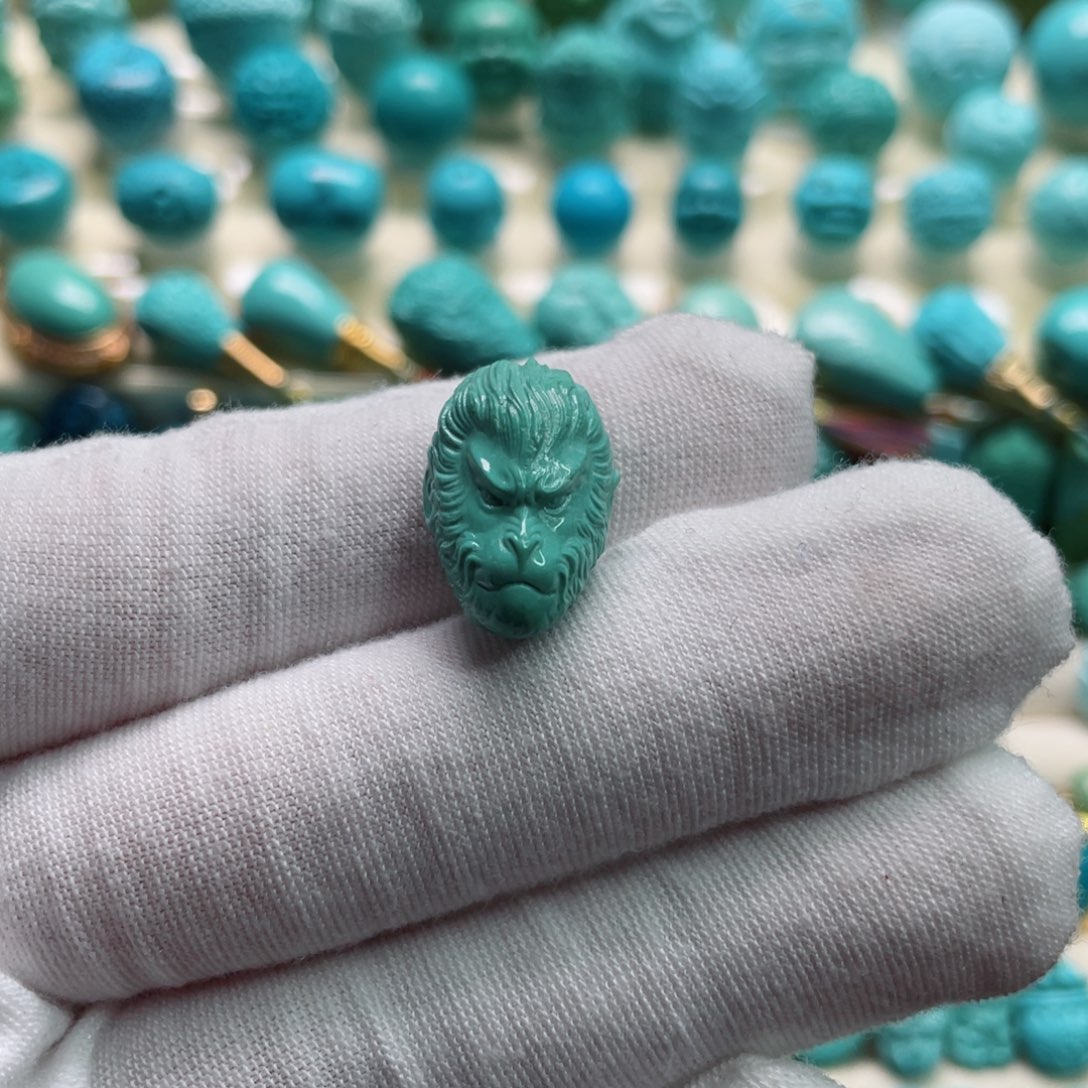 绿松石珠宝奇石未镶嵌