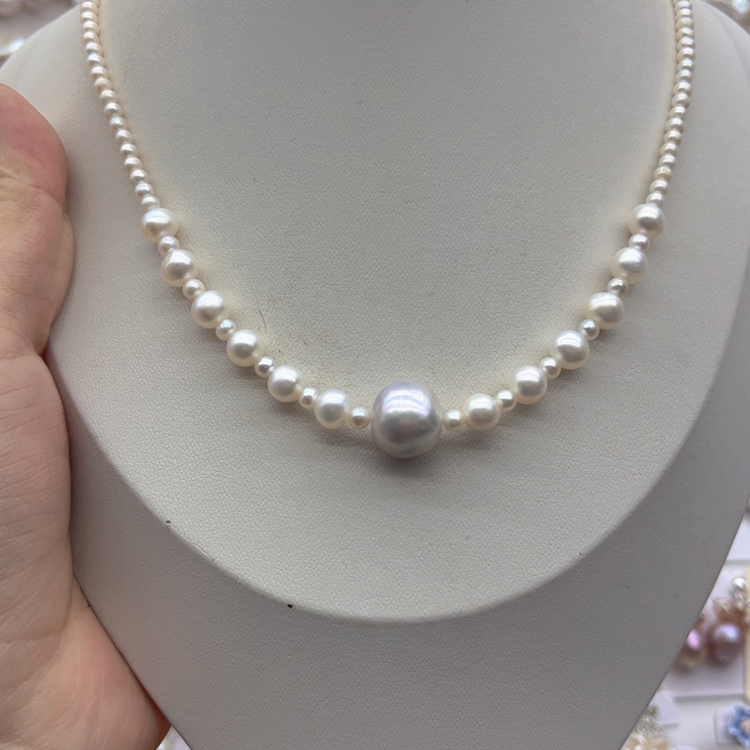 淡水珍珠颈饰未镶嵌