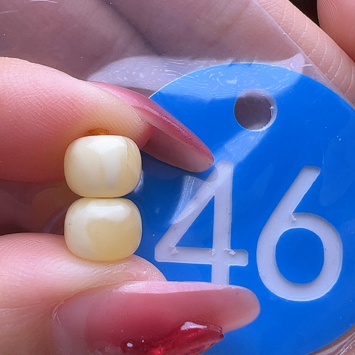 蜜蜡裸石未镶嵌7.5mm老型