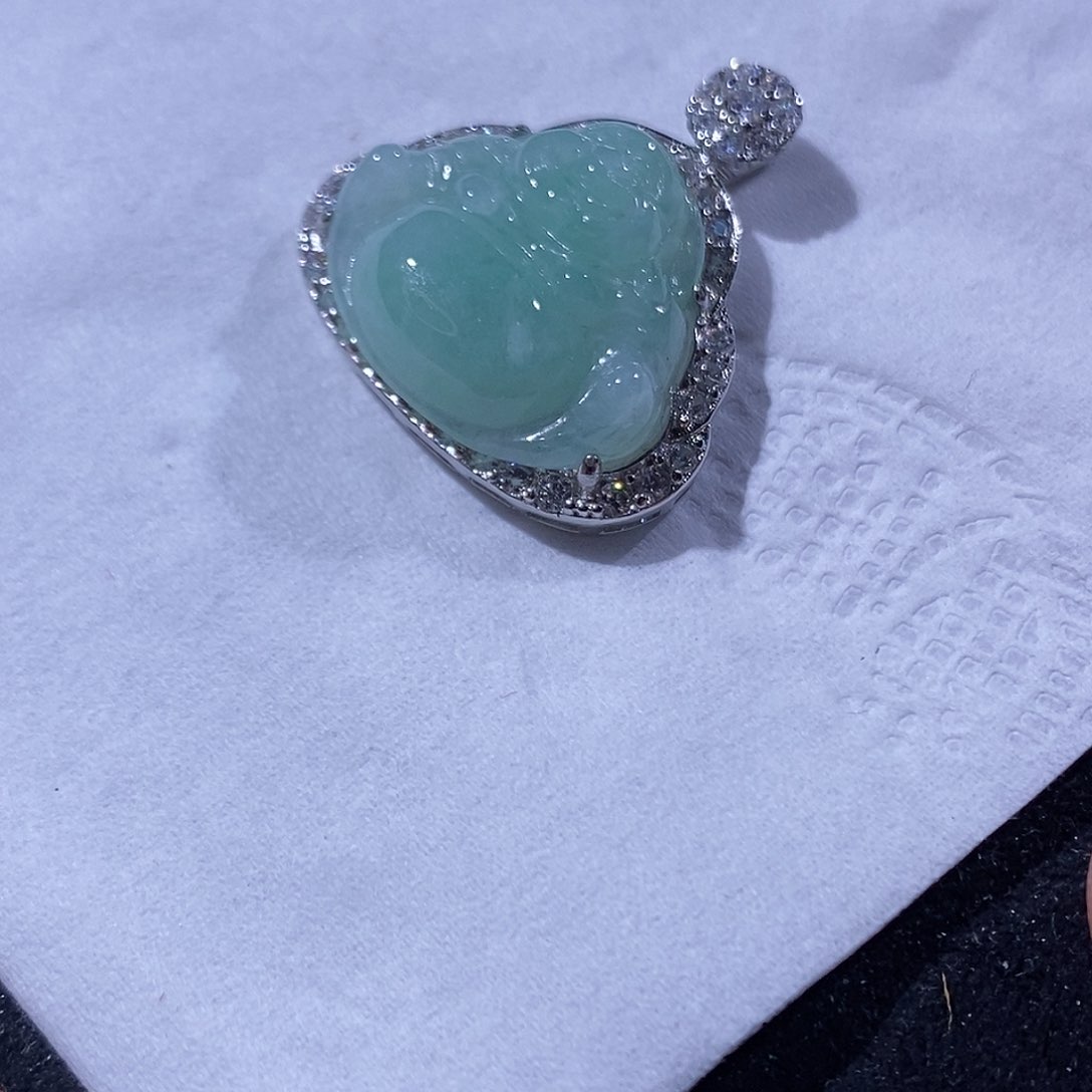 翡翠吊坠(不含链)未镶嵌