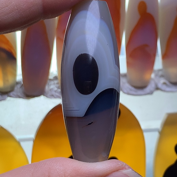 玛瑙/玉髓颈饰未镶嵌137