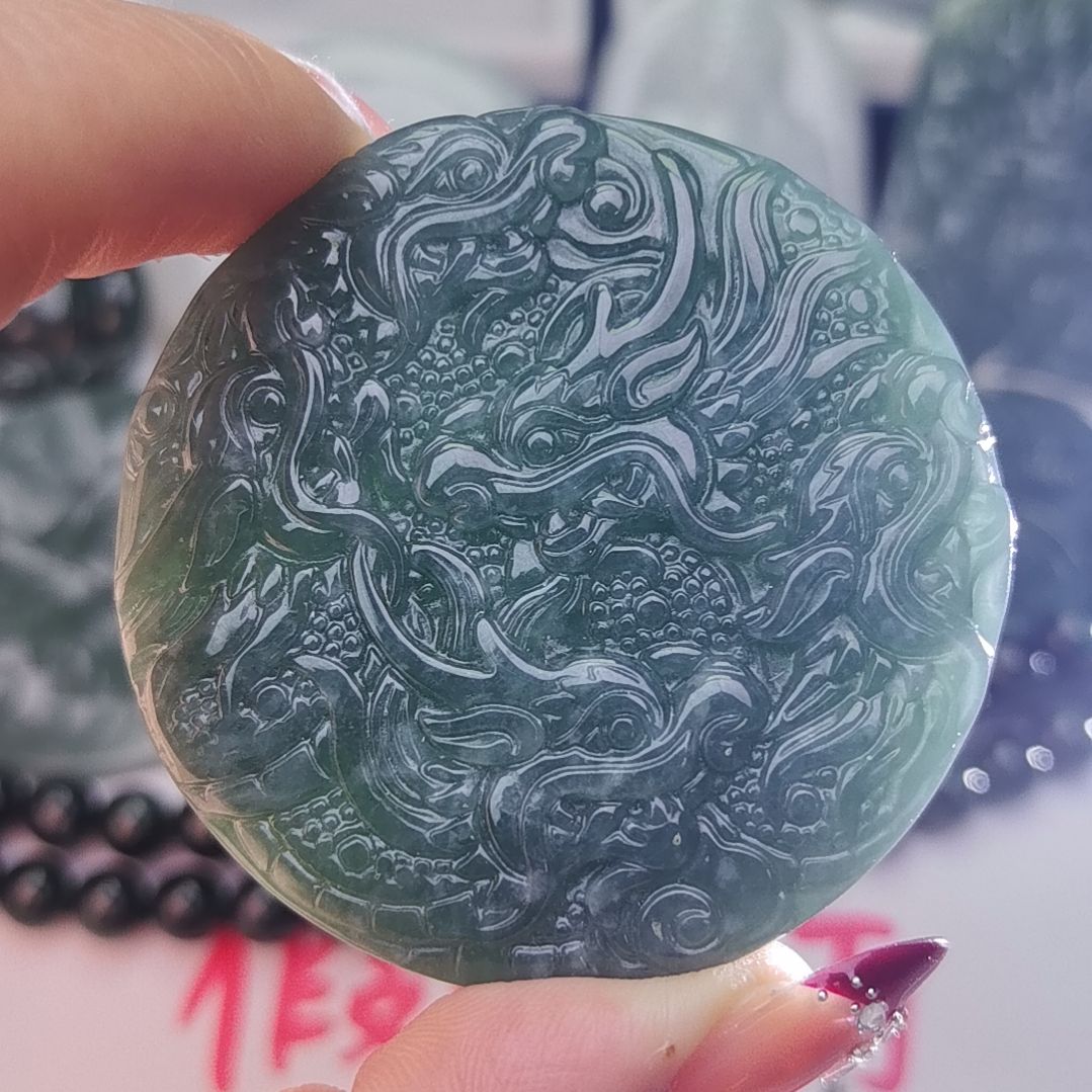 翡翠吊坠(不含链)未镶嵌天然的A货翡翠多样性发货