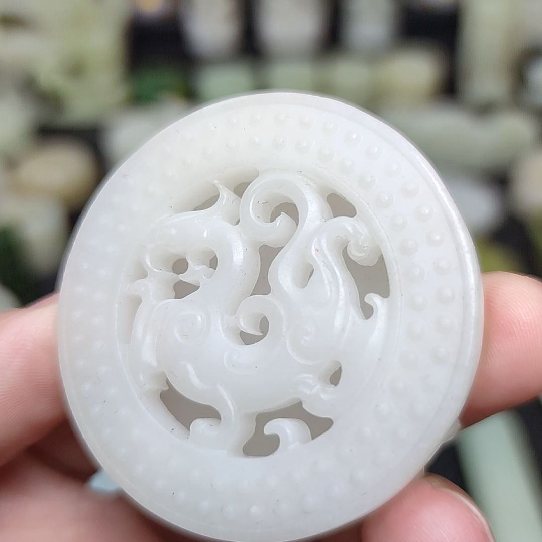 和田玉挂件未镶嵌