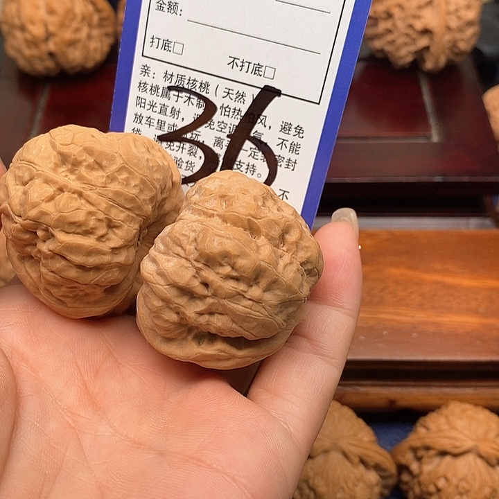 桃核吊坠蛤蟆狮子头42