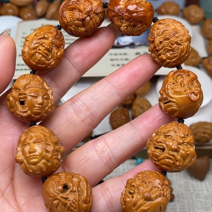 橄榄核手串/手链橄榄雕