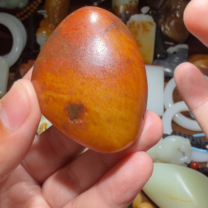 和田玉颈饰未镶嵌夏****）