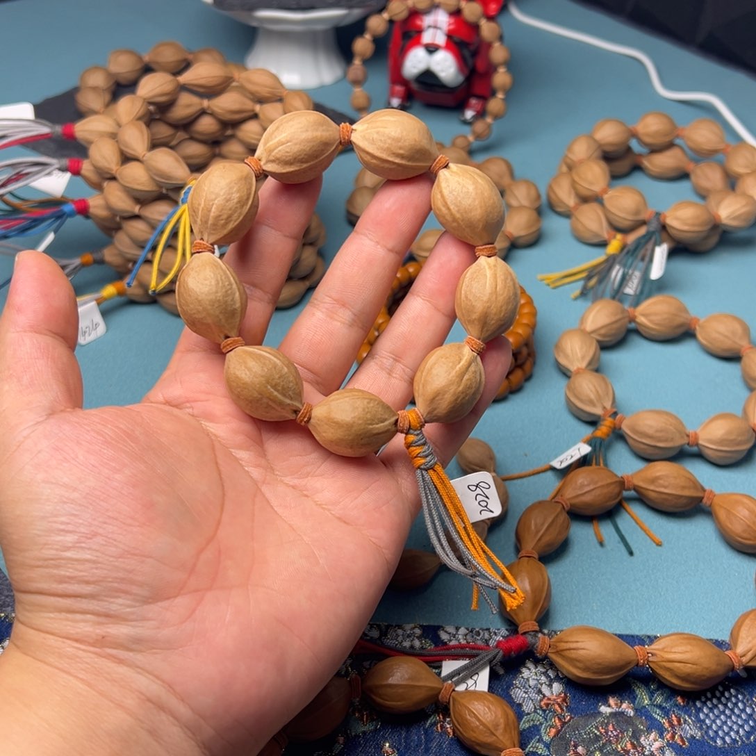 性***牛橄榄核手串/手链原生态梅林铁核20/28