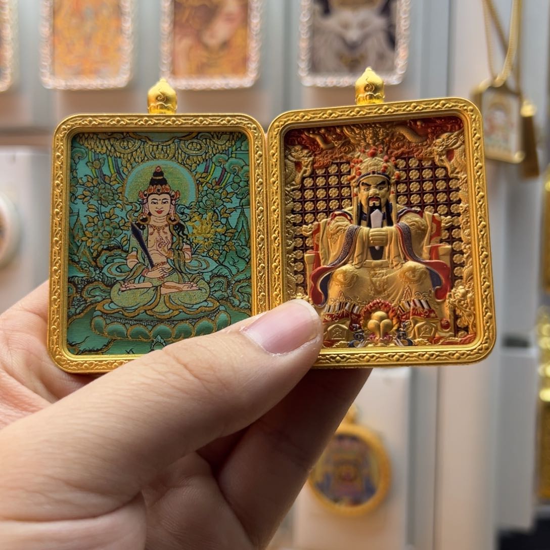 吊坠红**?定制定制一步到位唐卡