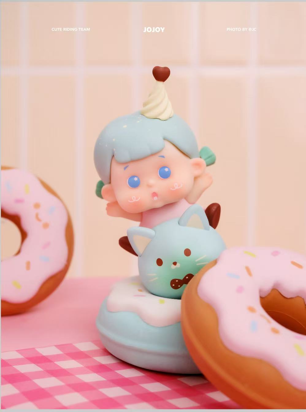 【代拆]JoJoY啾啾咿萌骑团mini盲盒可爱公仔可做钥匙扣