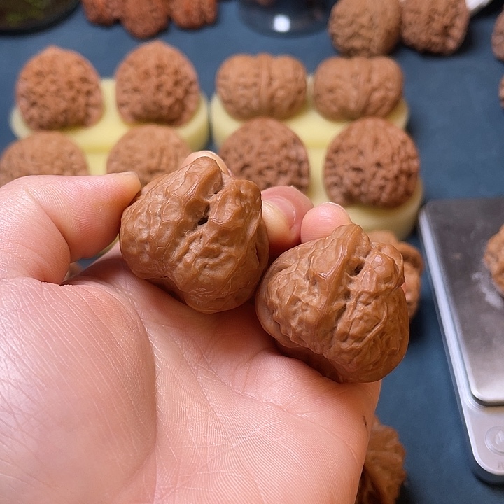 用***8文玩核桃吊坠蛤蟆35